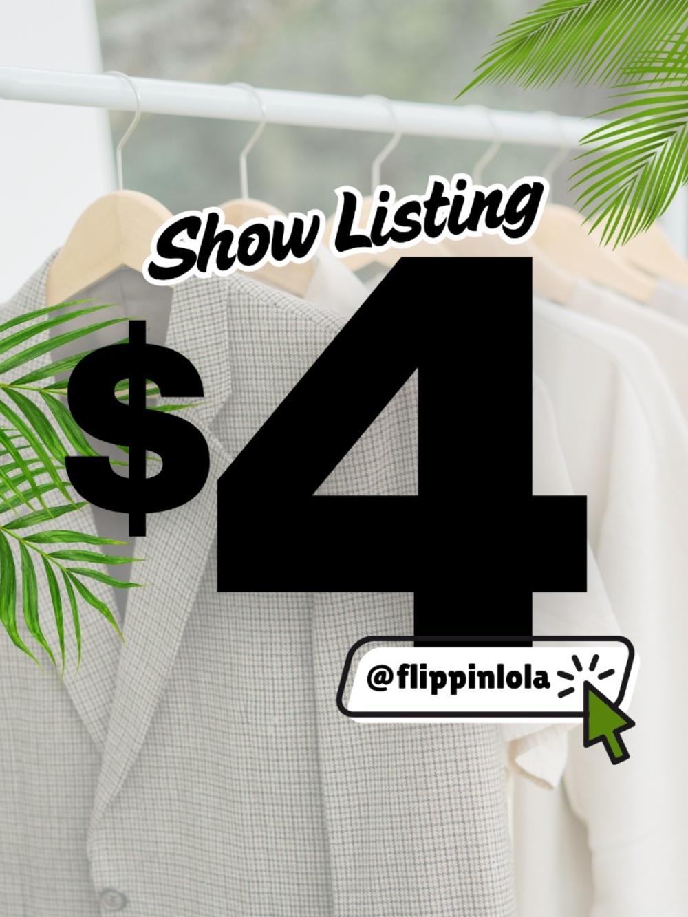 $4 LISTING ~ TY FOR YOUR PURCHASE!